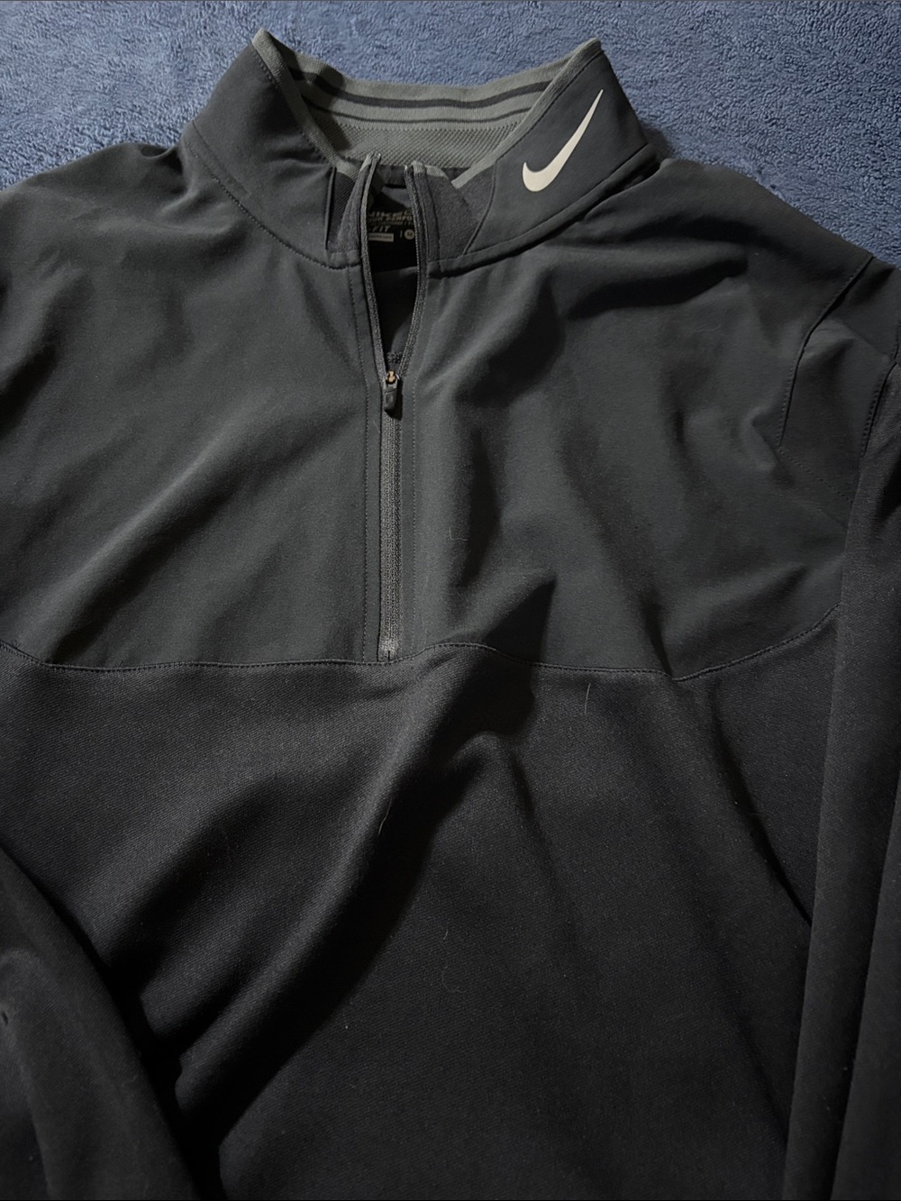 Nike Black Men’s Half-Zip Performance Pullover Jacket
